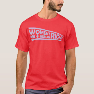 Camiseta direitos das mulheres citação feminista amiga