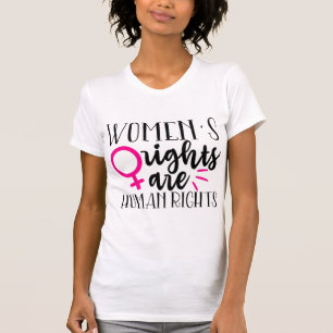 Camiseta Direitos das mulheres são direitos humanos