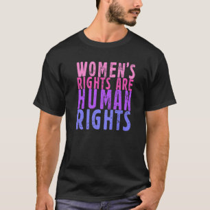 Camiseta Direitos das mulheres são direitos humanos