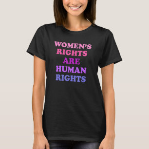 Camiseta Direitos das mulheres são direitos humanos 1