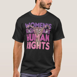 Camiseta Direitos das mulheres são direitos humanos Pró-e