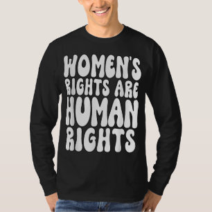 Camiseta Direitos das mulheres são mulheres defensoras dos