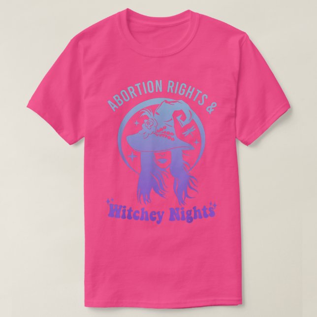 Camiseta Direitos De Aborto E Noites De Testemunha 221 (Frente do Design)
