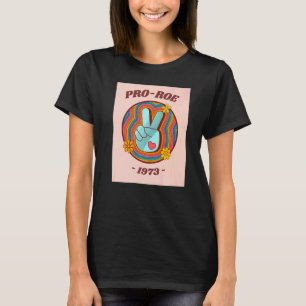 Camiseta Direitos de aborto Vintage Retro 1973 Pro Roe