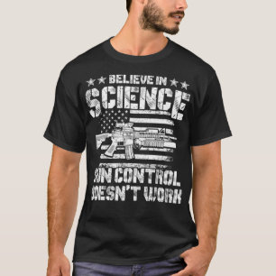 Camiseta Direitos De Arma Acreditam Em Controle De Arma Cie