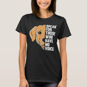 Camiseta Direitos de Conservação dos Animais do Ativista An