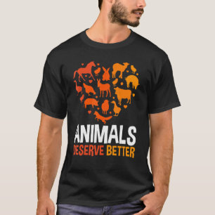 Camiseta Direitos de Conservação dos Animais do Ativista An