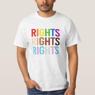 Camiseta Direitos de Orgulho Direitos de Transação do POC