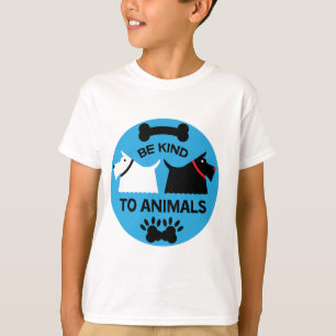 Camiseta Direitos de Proteção do Bem-Estar dos Cães  Cã