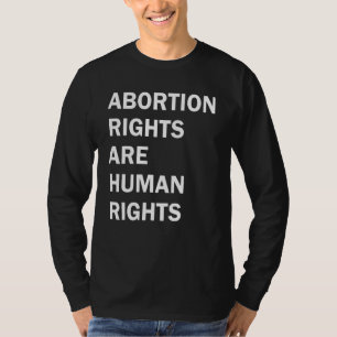 Camiseta Direitos do Aborto São Direitos Humanos 5