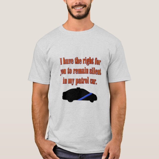 Camiseta Direitos do oficial (Frente)