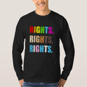 Camiseta Direitos do Orgulho BLM - Direitos LGBT