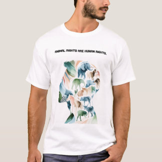 Camiseta Direitos dos animais