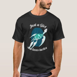 Camiseta Direitos Dos Animais Apenas Uma Menina Que Ama O M