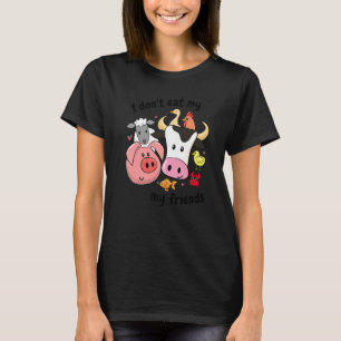 Camiseta Direitos dos animais cruéis que não como
