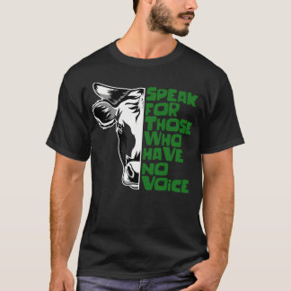 Camiseta Direitos dos animais Vegan Cote Face