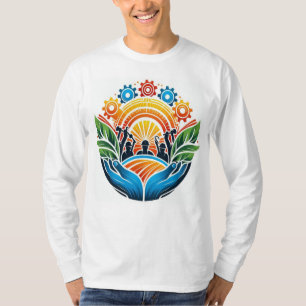 Camiseta Direitos dos Trabalhadores e Solidariedade no Dia