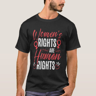 Camiseta Direitos feministas são direitos humanos