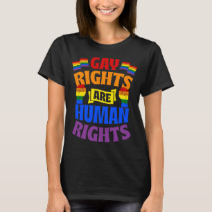 Camiseta Direitos Gays são Direitos Humanos LGBTQ Direitos