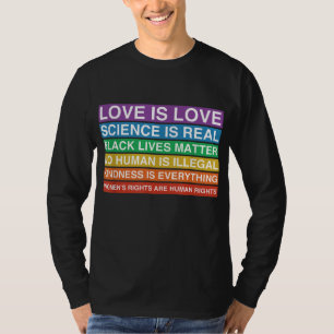 Camiseta Direitos humanos Igualdade social Justiça Mulheres