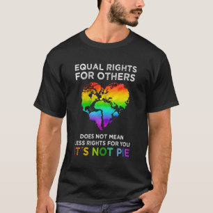 Camiseta Direitos Iguais Para Outros Não Significam Menos D