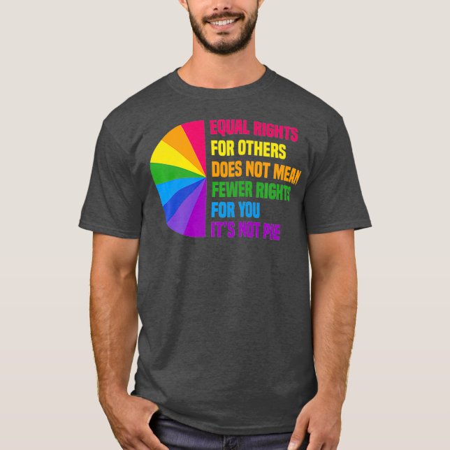 Camiseta Direitos Iguais Para Outros Não Significam Menos P (Frente)