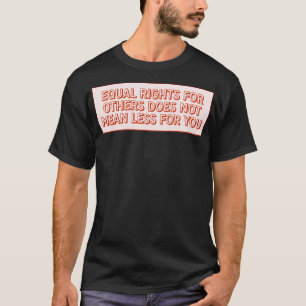 Camiseta Direitos Iguais Para Todos