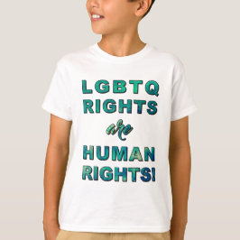 CAMISETA DIREITOS LGBTQ...