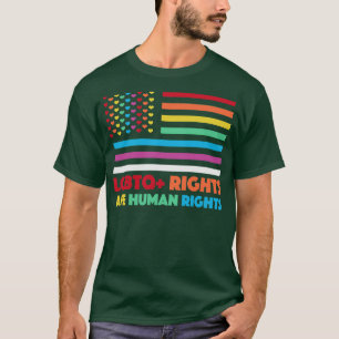 Camiseta Direitos LGBTQ São Direitos Humanos