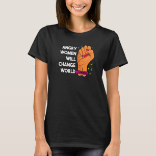 Camiseta Direitos Reprodutivos Mulheres Irritadas Vão Mudar