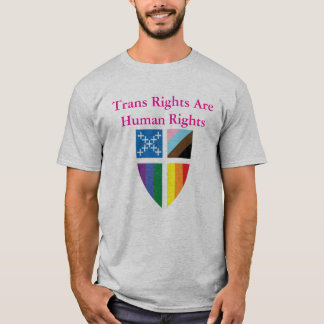 Camiseta Direitos Trans Episcopais São Direitos Humanos