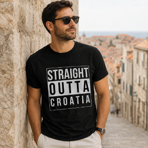 Camiseta Diretamente da Croácia