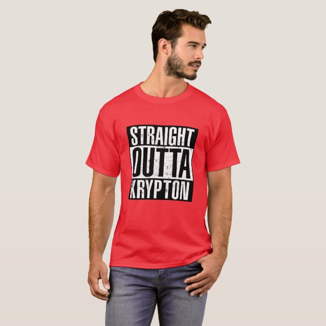CAMISETA DIRETAMENTE DE KRYPTON (Frente Completa)