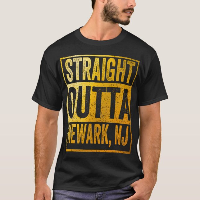 Camiseta Diretamente de Newark Nova Jersey (Frente)