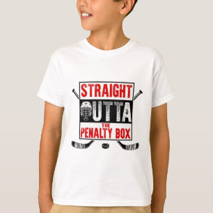 Camiseta Direto da Caixa de Penalidade Funny Pl de Hóquei n