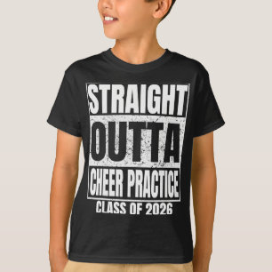 Camiseta Direto da Prática de Cheer Cl De 2026 Graduação