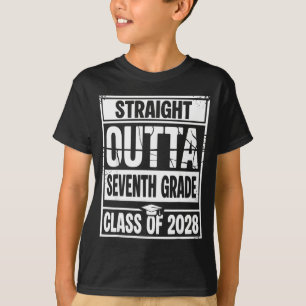 Camiseta Direto da turma de formatura da sétima série