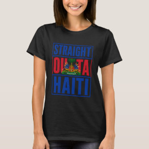 Camiseta Direto de Haití Dia da Bandeira Haitiana Ayiti
