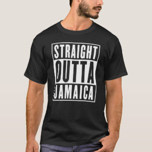 Camiseta Direto de Jamaica Homens Mulheres Adolescentes Jam