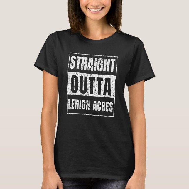 Camiseta Direto de Lehigh Acres Flórida (Frente)