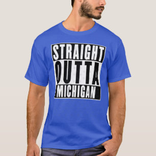 Camiseta Direto de Michigan Oversized