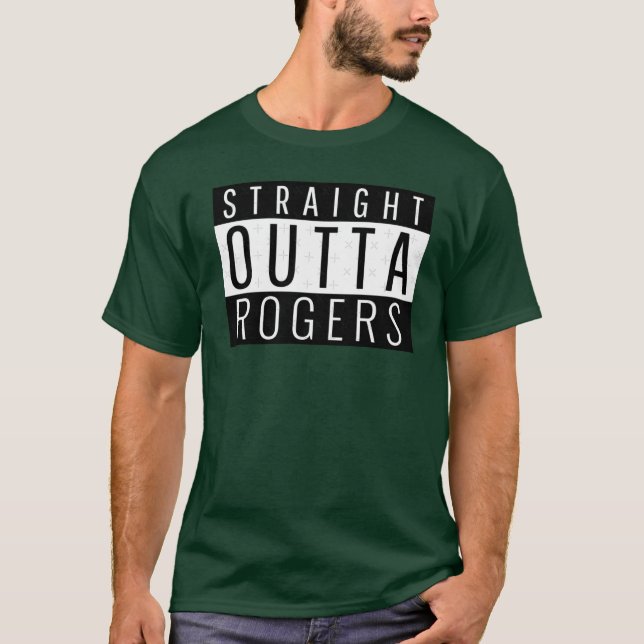 Camiseta Direto de Rogers Arkansas (Frente)