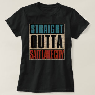 Camiseta Direto de Salt Lake City Utah UT