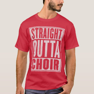 Camiseta Direto do Coro Música Divertida Presente para Cant