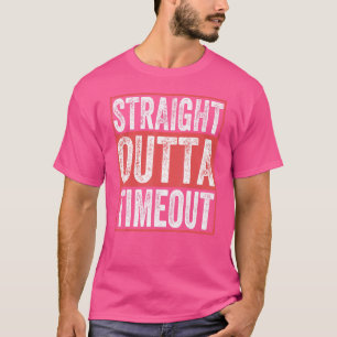 Camiseta Direto do Tempo Esgotado Infantil Criança Pequeno