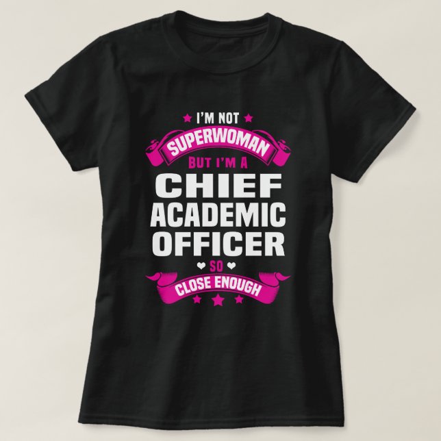 Camiseta Diretor Acadêmico (Frente do Design)