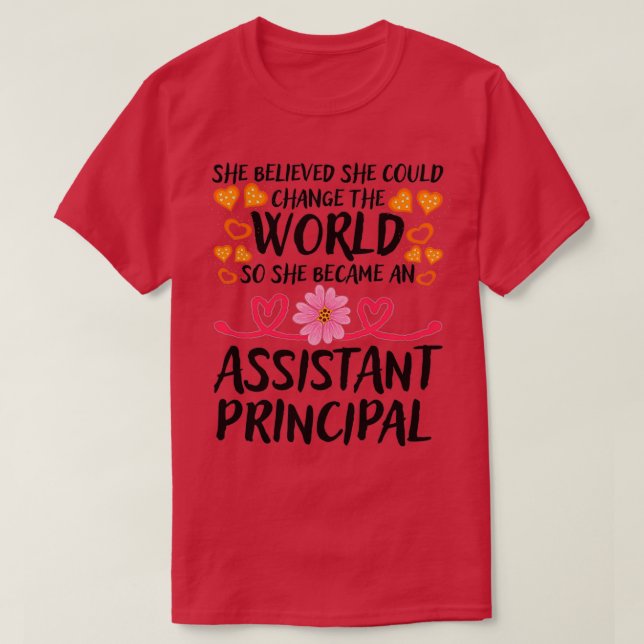 Camiseta Diretor-Adjunto da Escola de Ofertas 26 (Frente do Design)
