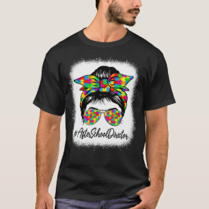 Camiseta Diretor Após Escola Coque Desarrumado Mulheres Con