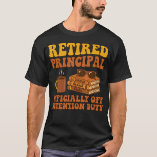 Camiseta Diretor Aposentado Oficialmente Fora do Dever de D