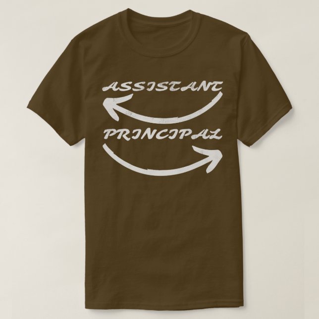 Camiseta Diretor Assistente com Design de Seta de Trás (Frente do Design)